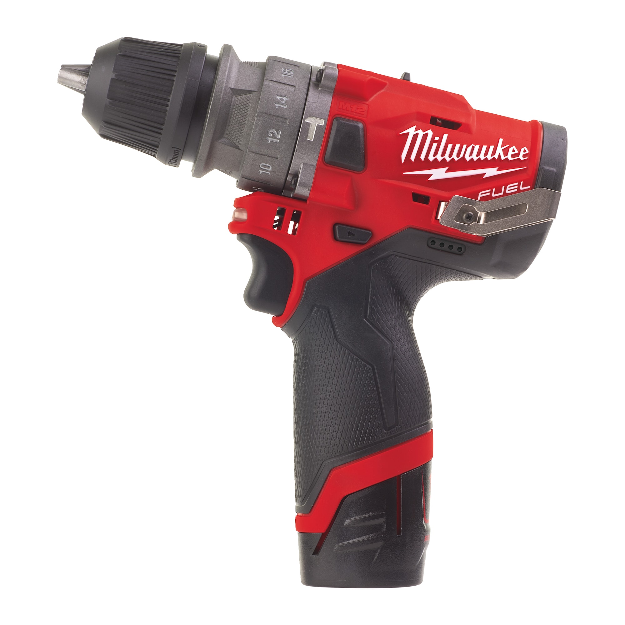 Milwaukee M12 FPDX-202X Slagborrmaskin batteridriven