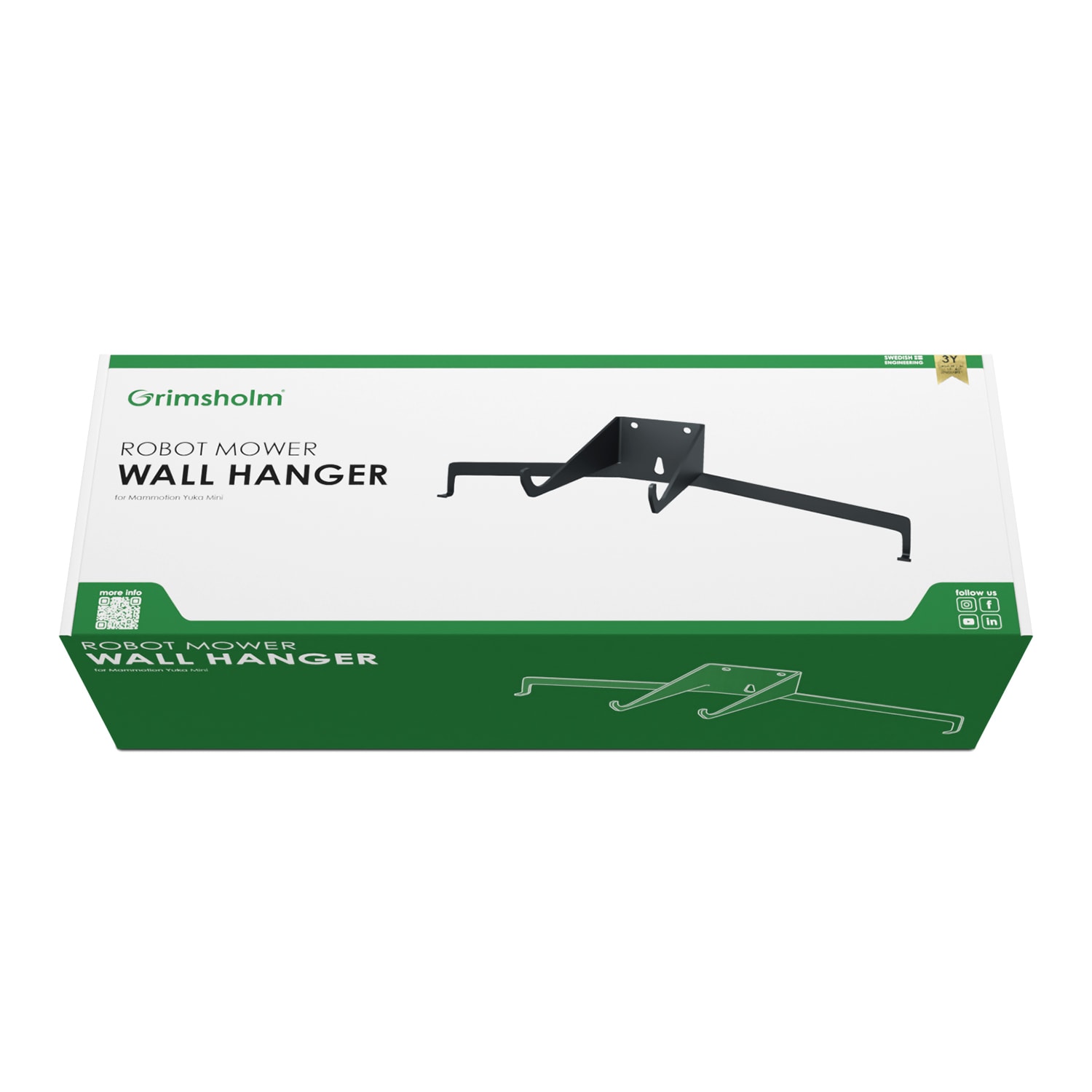 Grimsholm Wallhanger for Mammotion Yuka Mini