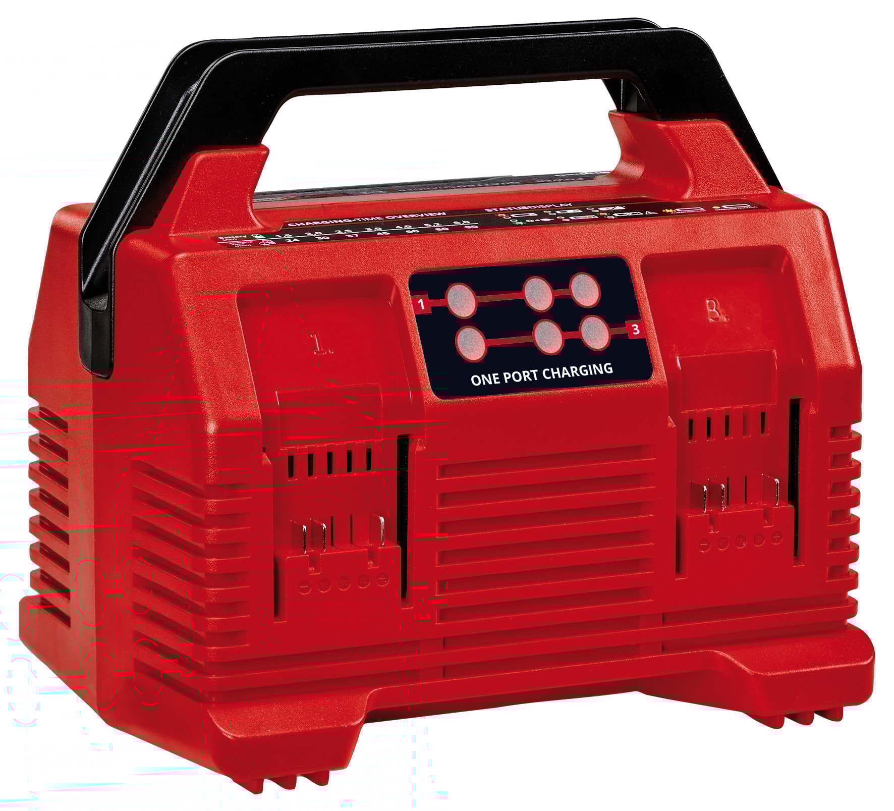 Einhell Power X-Quattrocharger 4A Laddare 2x2