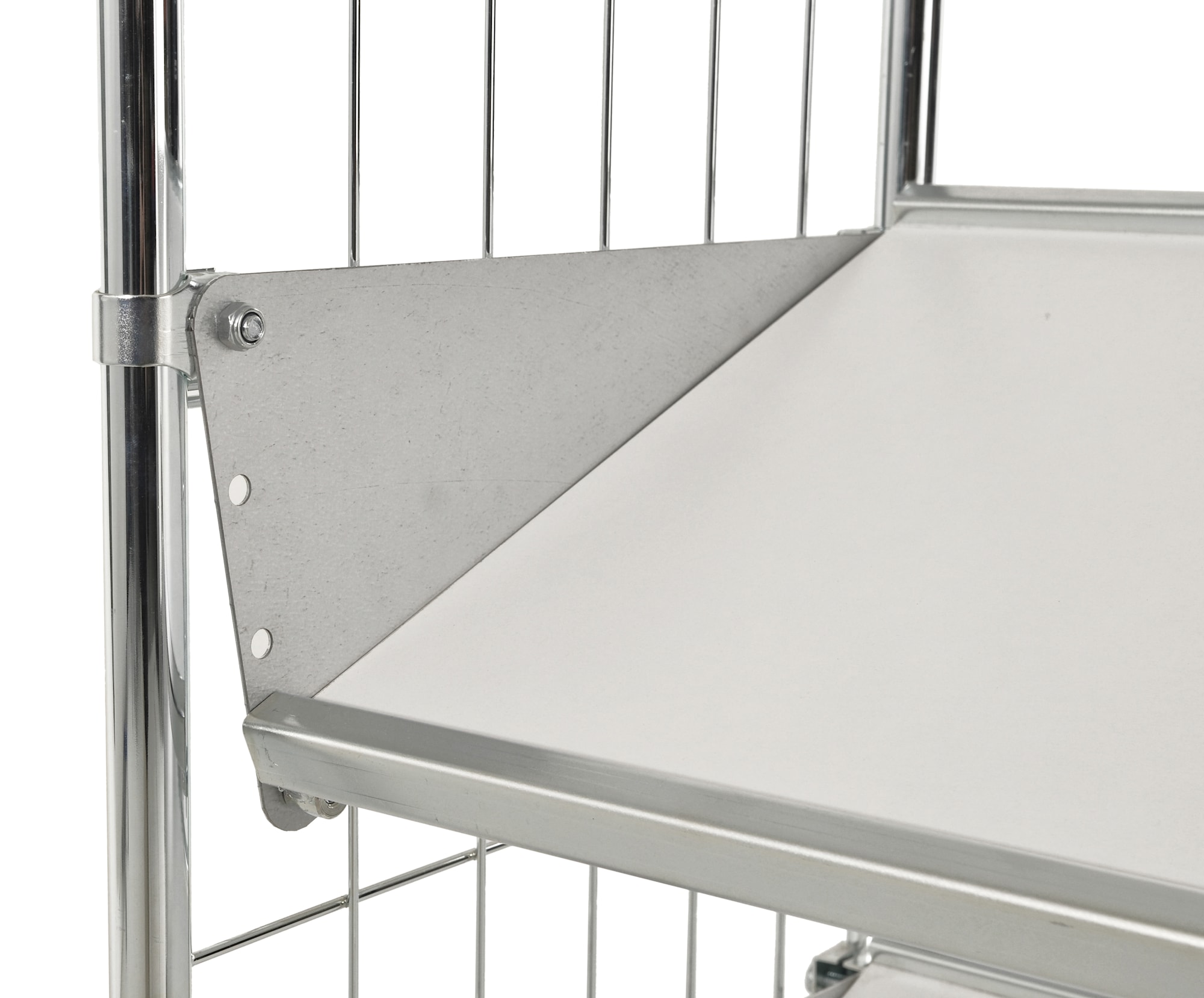 Hylly KM9000-T, Sarja 9000, 606x238x2 mm, sähkösinkitty