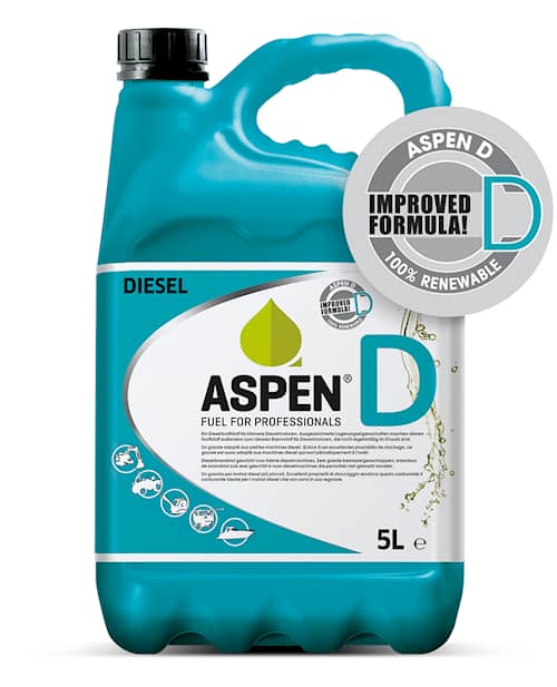 Aspen D 54 x 5L Miljödiesel