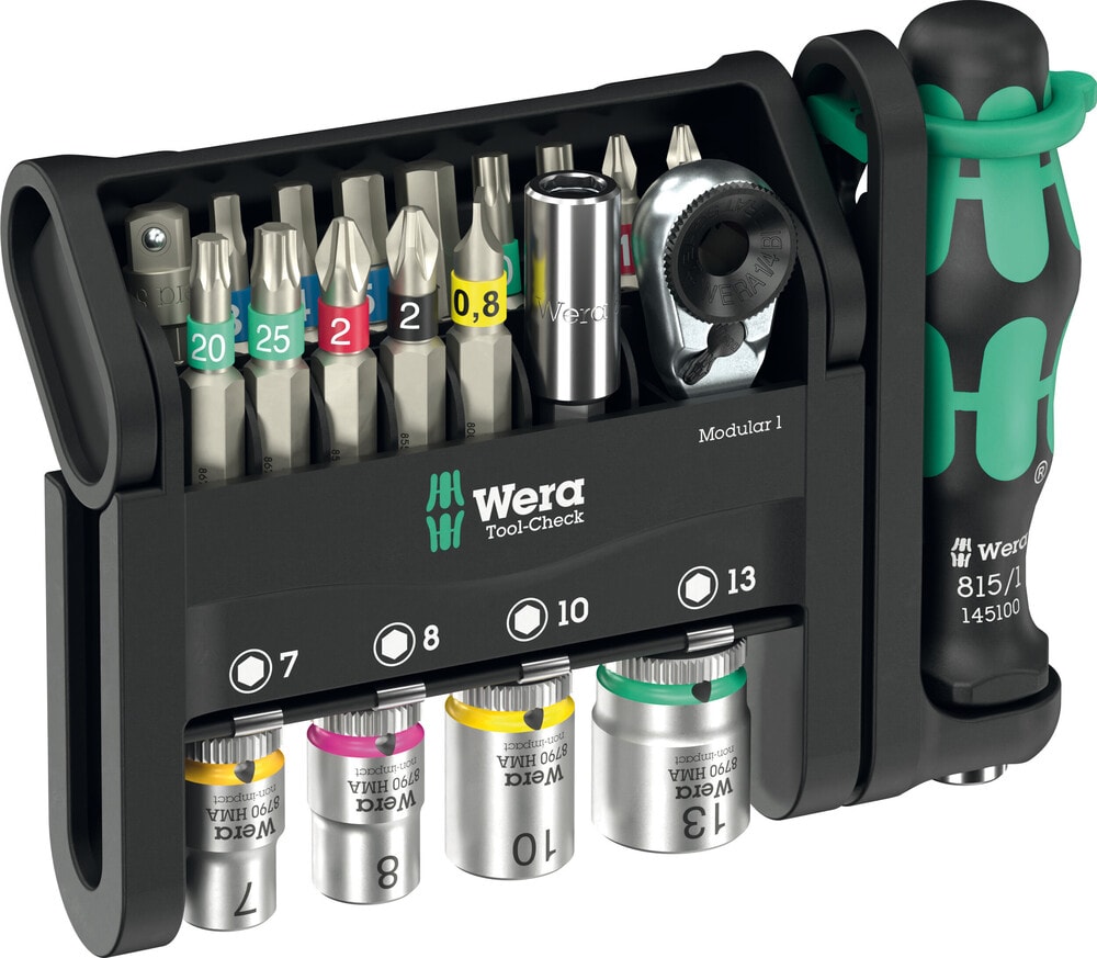 Wera Tool-Check Modular 1, 21 delar