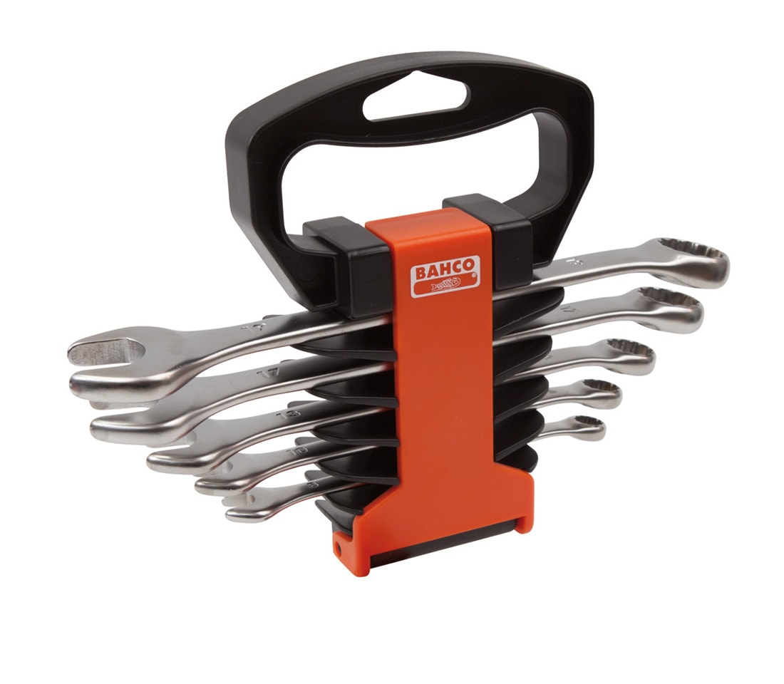 Bahco Blocknyckel 111M/SH5 i sats 8-19mm 5 delar, i hållare