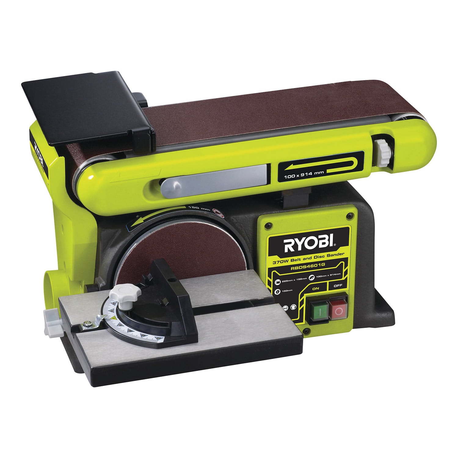 Ryobi Band- & skivslip 375W RBDS4601G