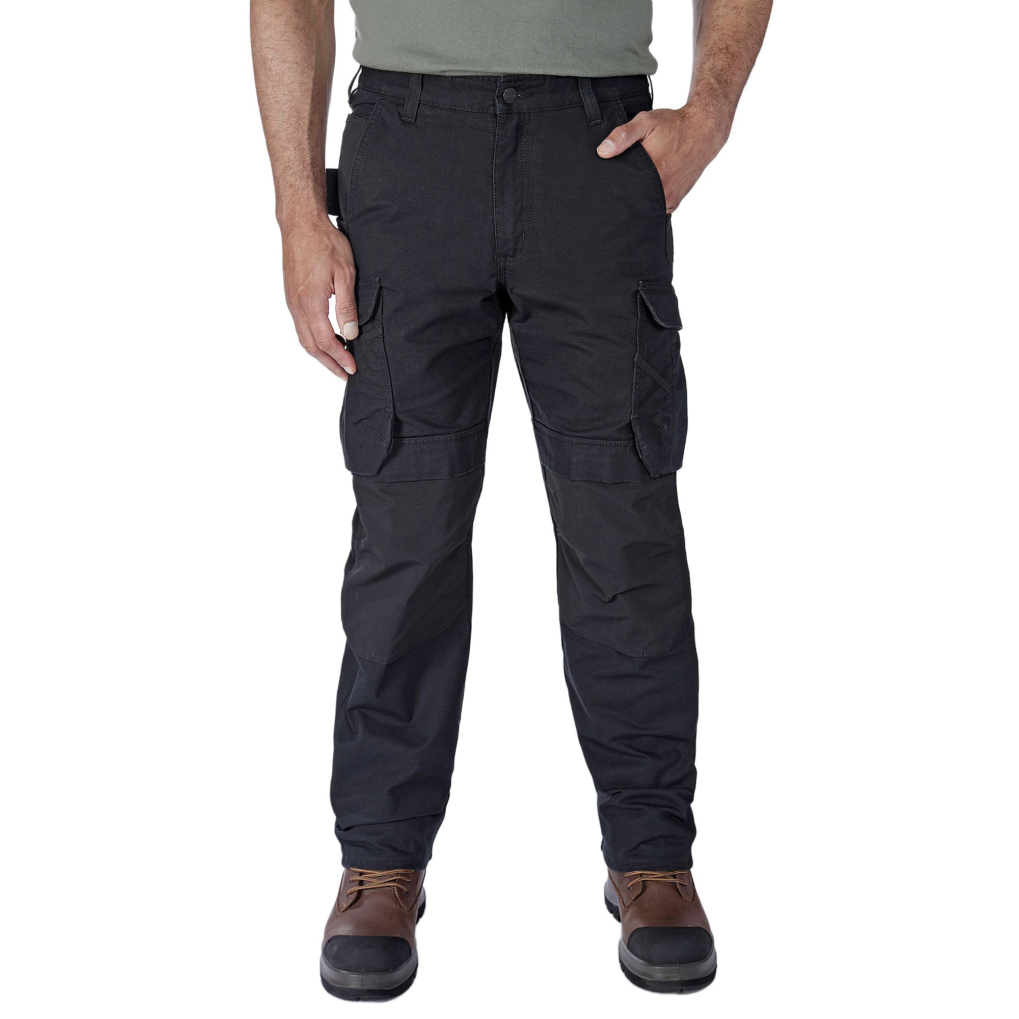 Carhartt Steel Rugged Cargo Arbetsbyxor Herr Black
