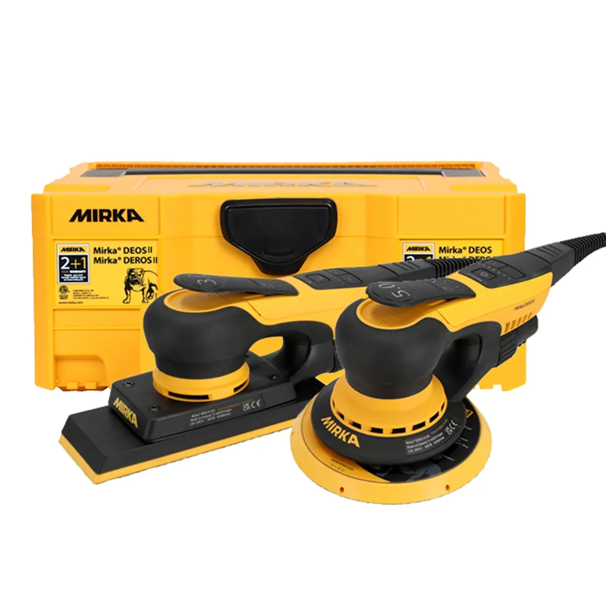 Mirka DEROS II 650 + DEOS II 383 Case KIT