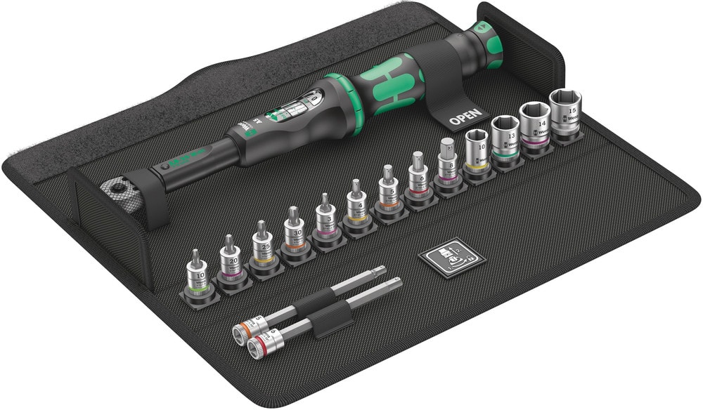 Wera Bicycle Set Torque 1, 2,5-25 Nm, 16 delar