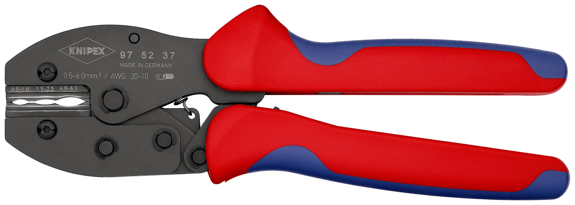 Knipex Presstång 975237 PreciForce 220mm 0,5-6mm², för krympslang