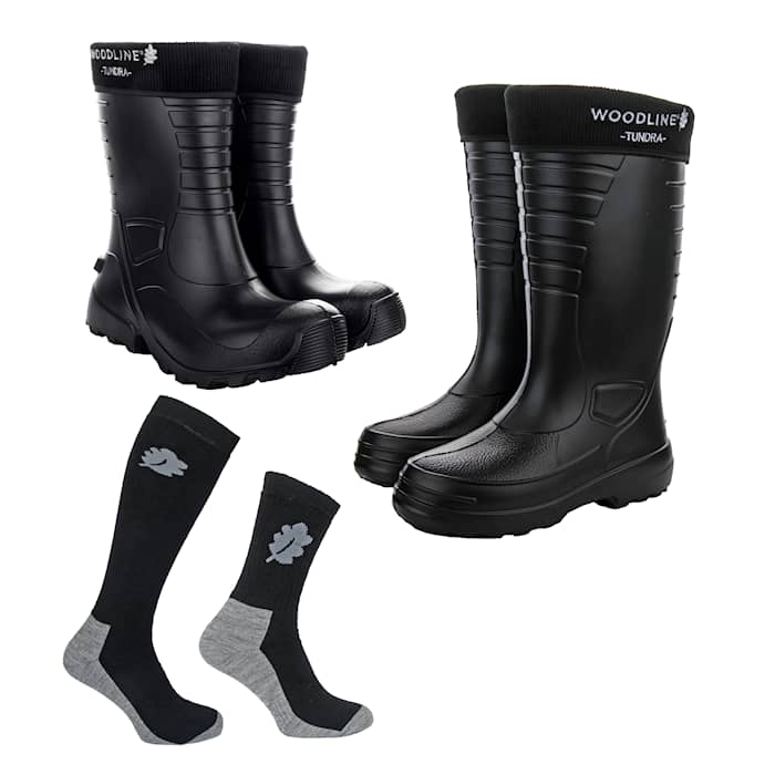 Woodline Tundra Stövlar + sockar (2 par)