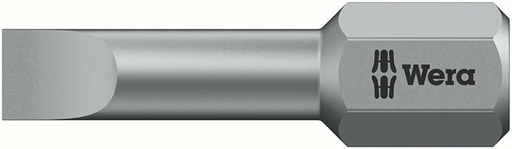 Wera Bits 1/4 Torsion 800/1 TZ SL 1,2x6,5x25mm, hård