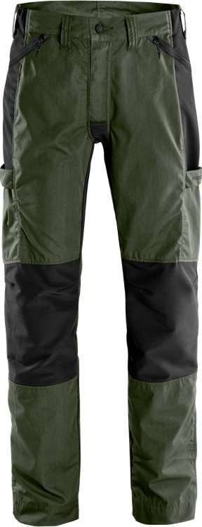 Fristads Servicebyxa stretch 2540 LWR Militärgrön/Svart C50