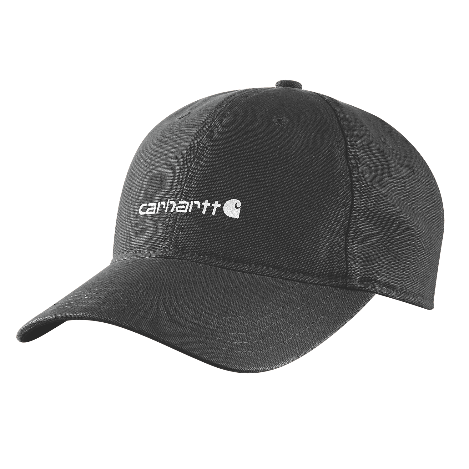 Carhartt Canvas Embroidered Graphic Keps Dam Black