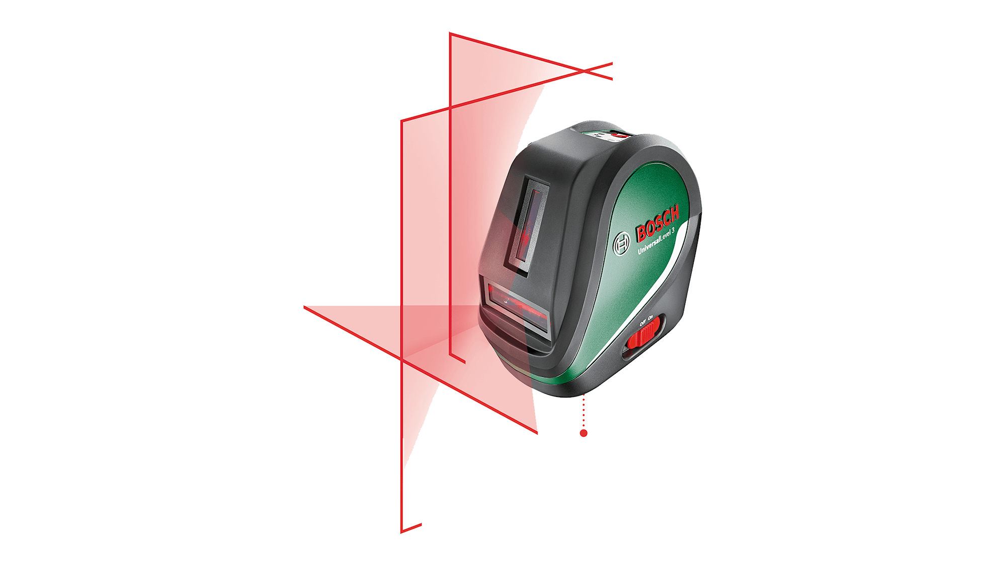 Bosch DIY Krysslaser Universallevel 3 M/Stativ