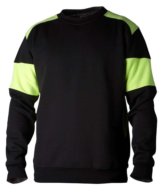 Top Swede Sweatshirt 221 Svart/Gul XL