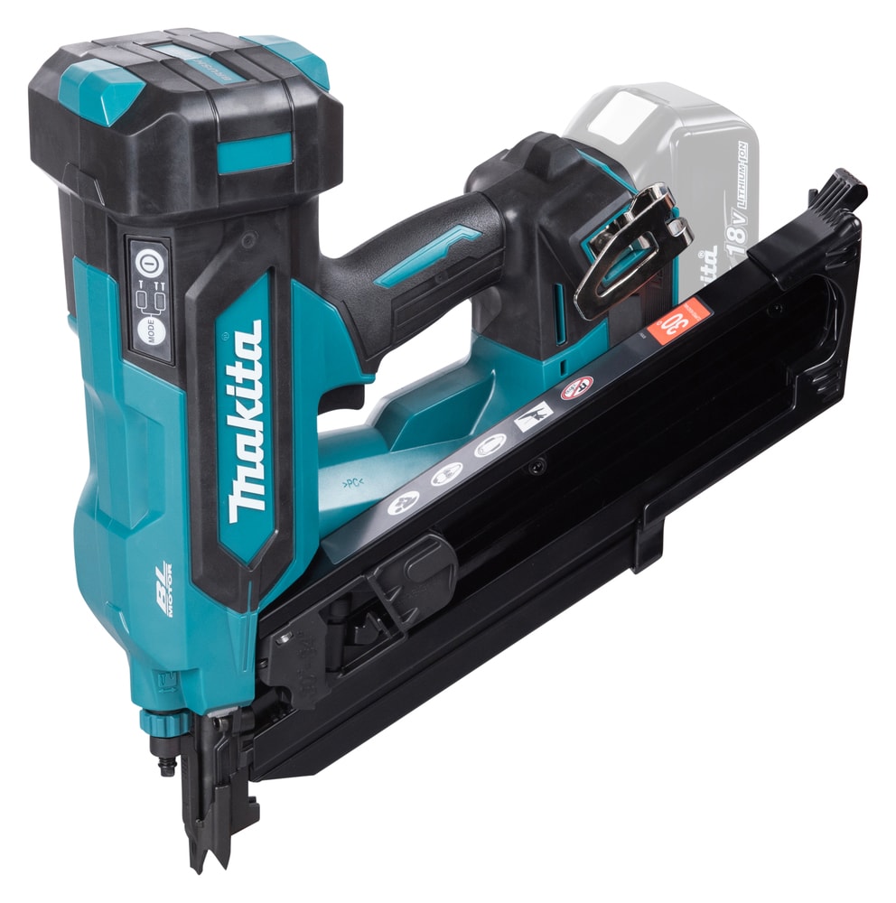 Makita Spikpistol 18V 34 Grader 90mm Solo