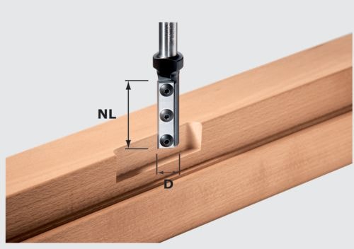 Festool Notfräs med vändskär HW 16x50x12mm WP