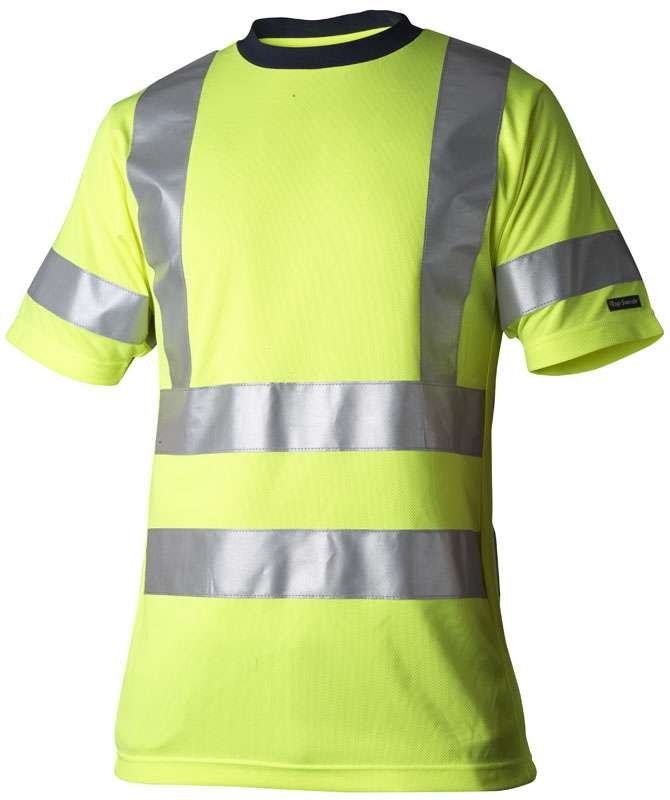 Top Swede T-shirt varsel 224 Klass 3 Gul 3XL