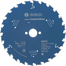 Bosch Sågklinga Expert Construct 160x20x2m 24T