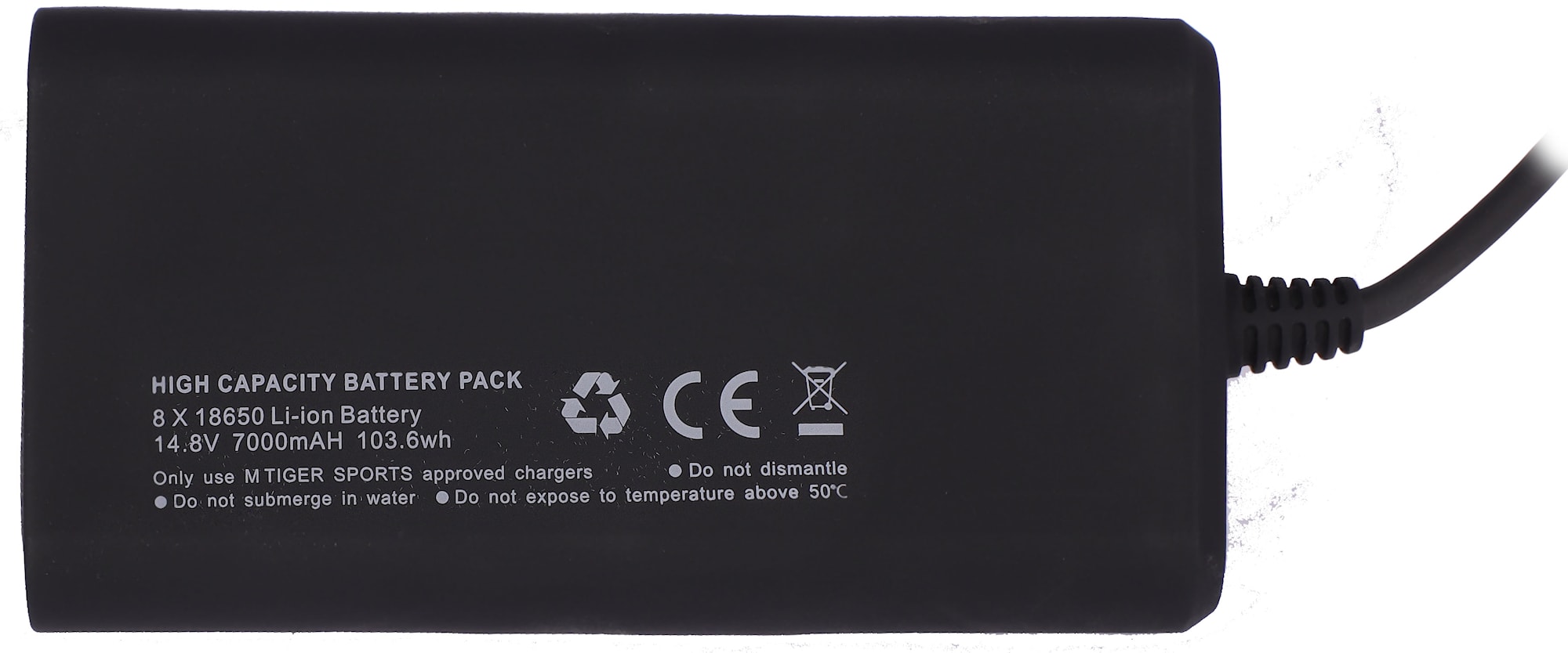 M-Tiger Battery-pack 14,8V 8-cell 10000 mAh (1*8*21700)
