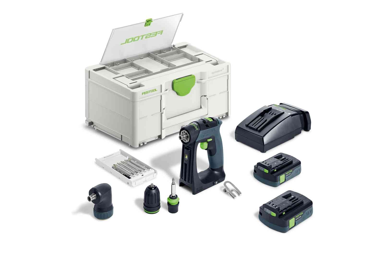 Festool Skruvdragare CXS 18 C 3,0-Set