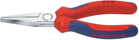 Knipex Flacktång 3015160 160mm 2K, lång, form 1