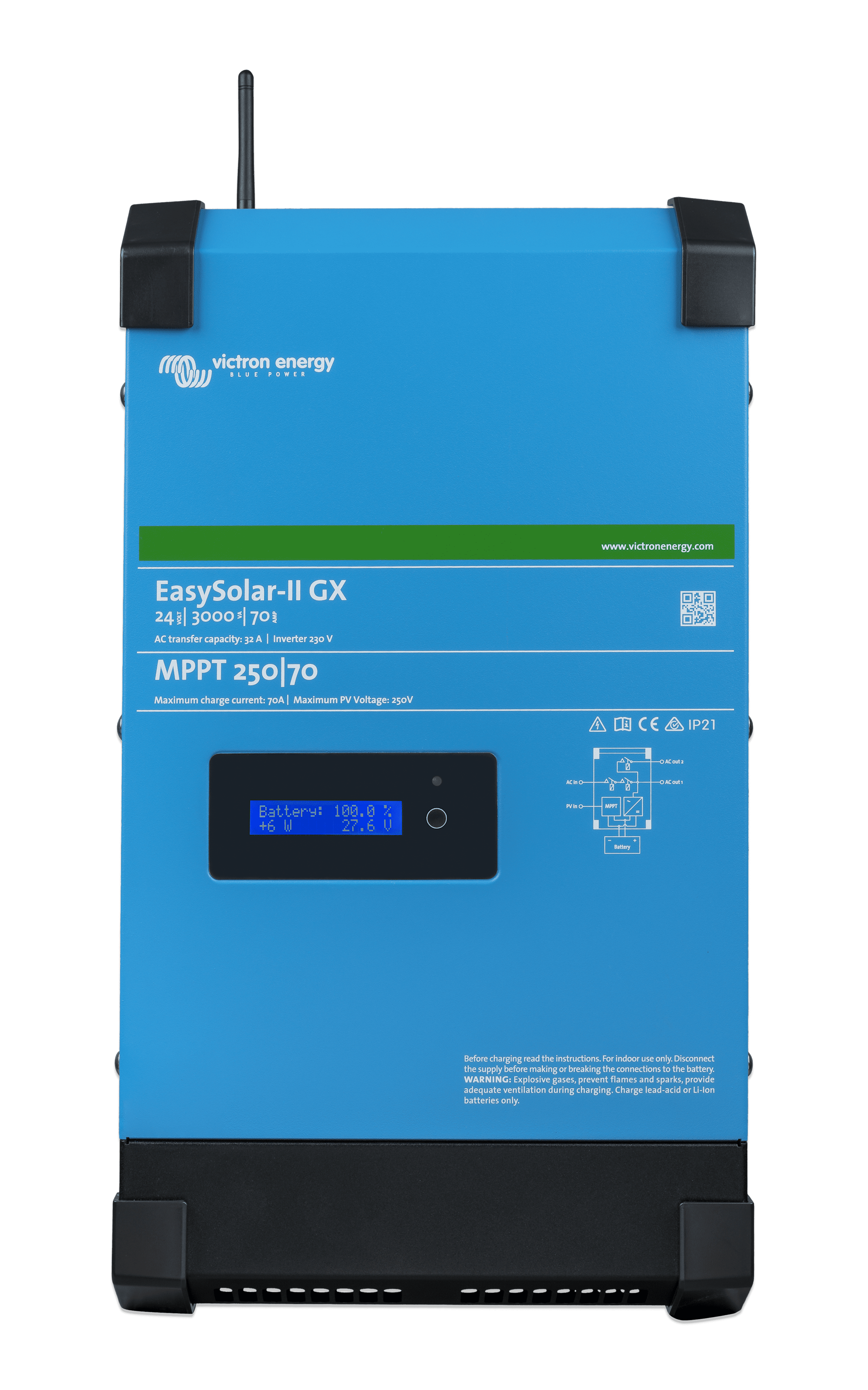 EasySolar-II 24/3000/70-32 MPPT 250/70 GX