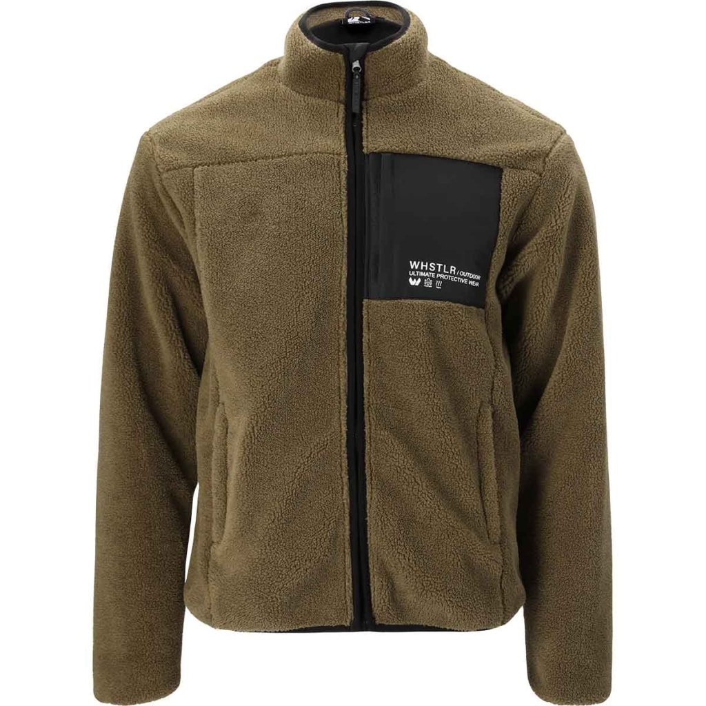 Whistler Sprocket M Teddy Fleece Jacket Tarmac Herr XXL -