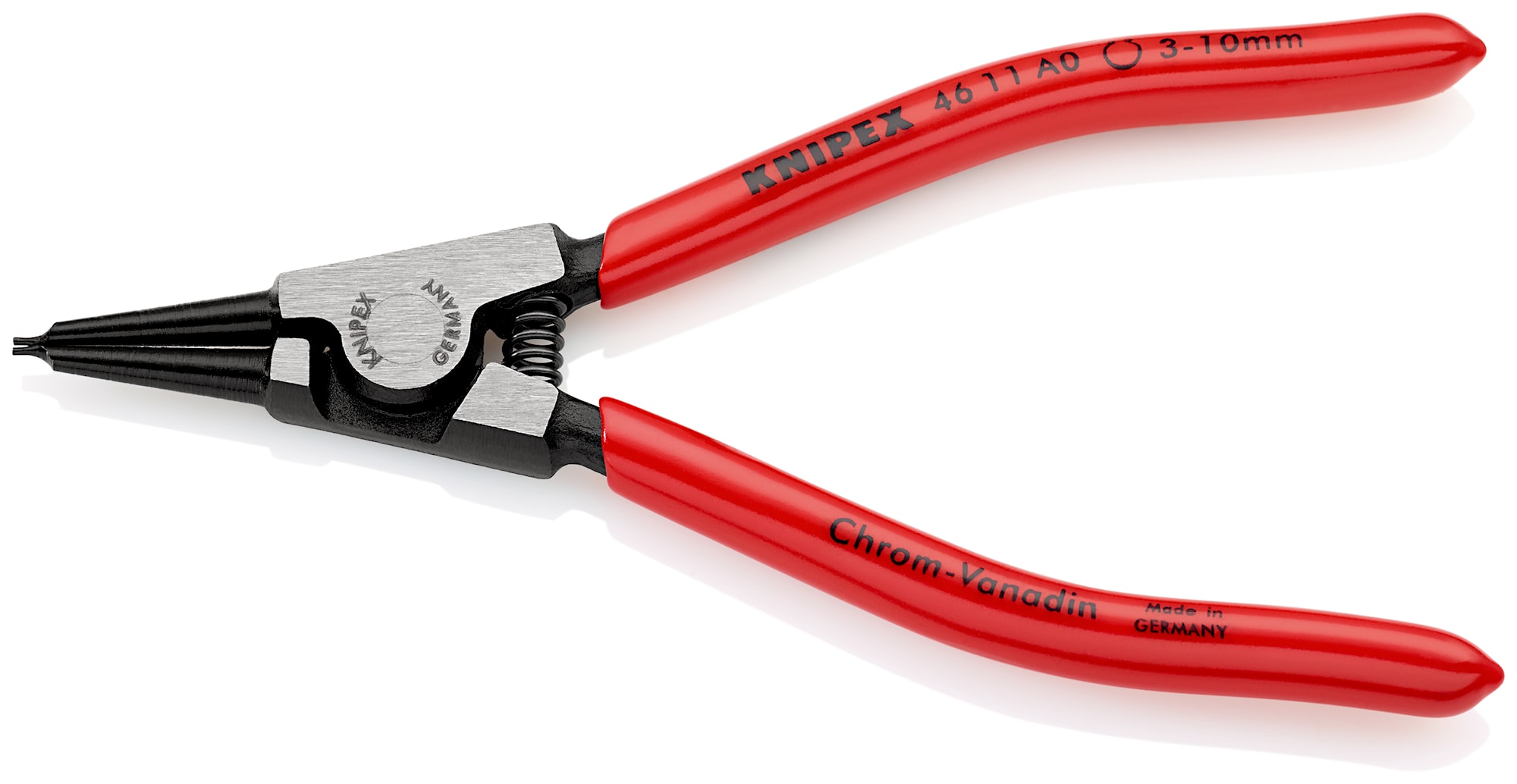 Knipex Seeger-pihdit 4611 A ulkoinen, suora