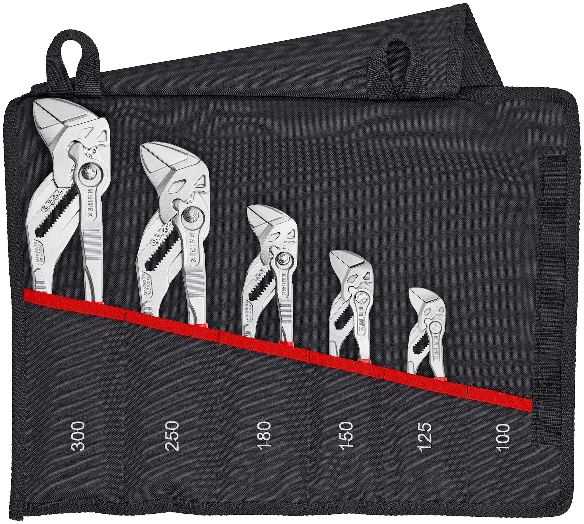 Knipex Tångnyckelsats 001955S4 5 delar
