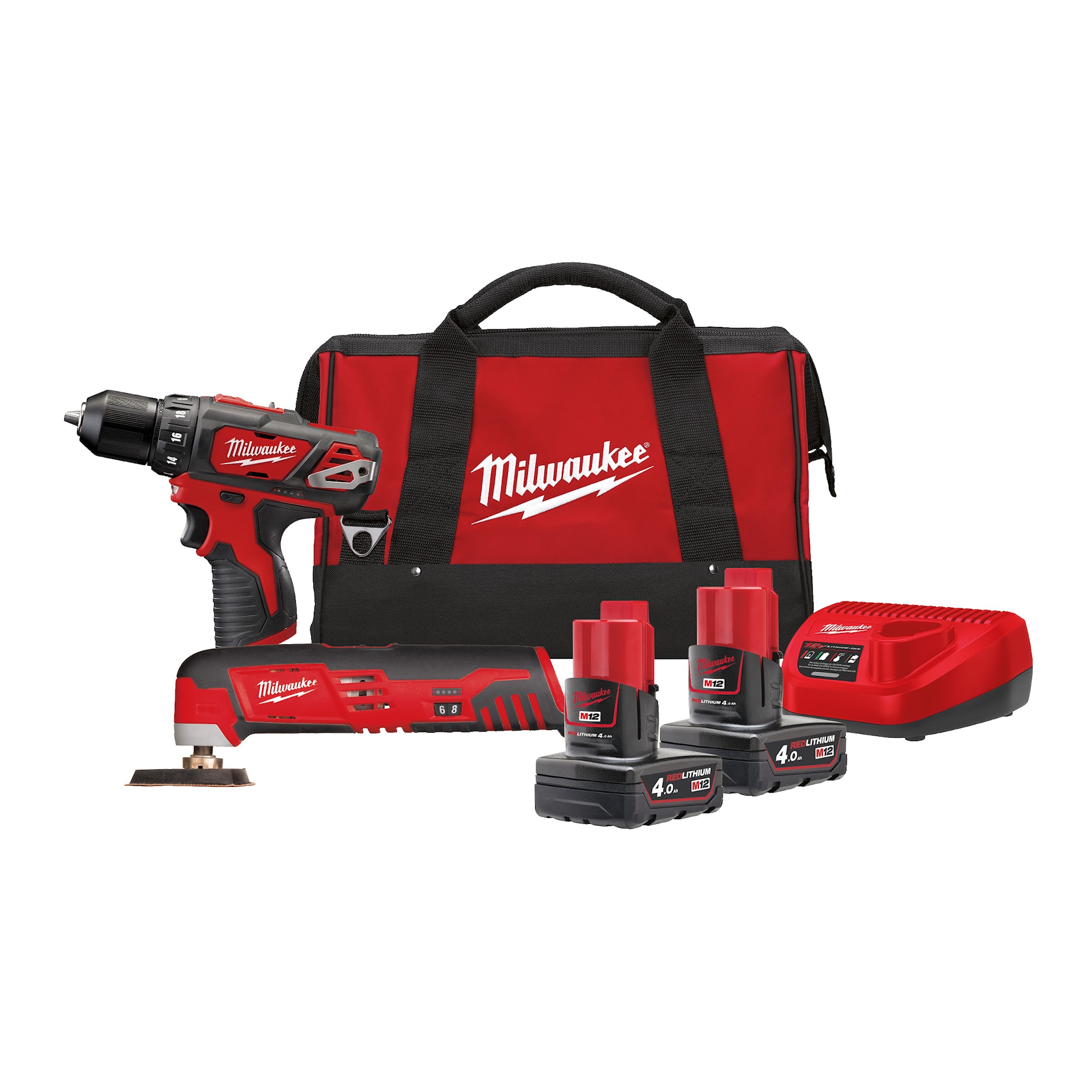 Milwaukee M12 BPP2D-402B Powerpack 12V