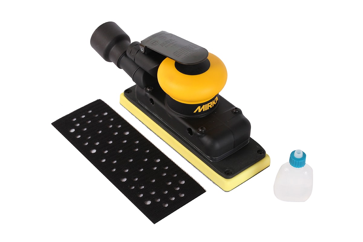 Mirka overflatesliper OS 383CV 70x198mm med avtrekkssystem