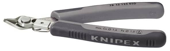 Knipex Elektronikavbitare 7813125ESD 125mm, utan fasett, trådklämma