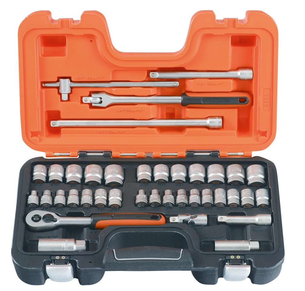 Bahco Hylsysarja 3/8", 38-Osaa S380