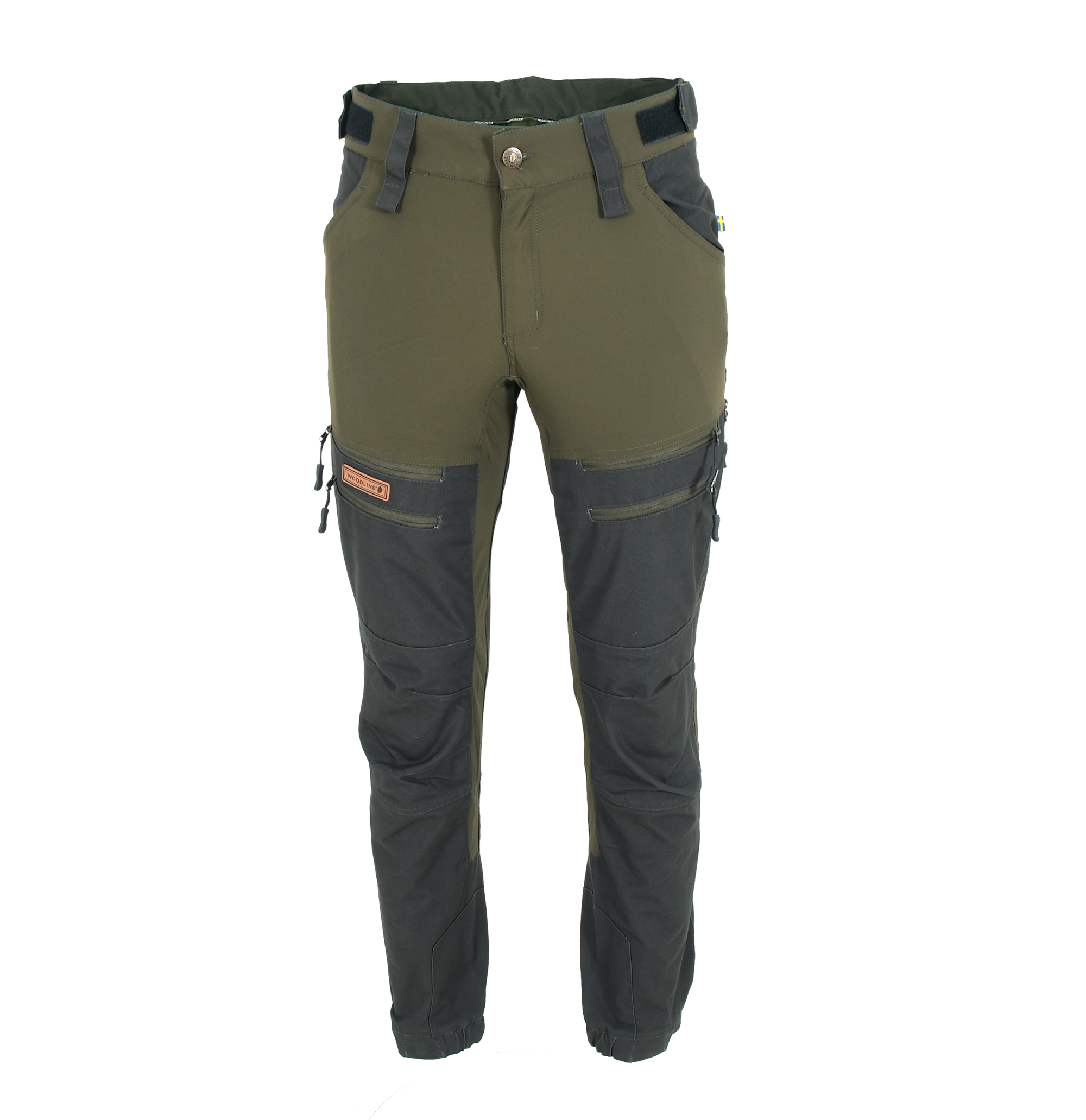 Woodline Byxa Granvik Grön/Grå Herr