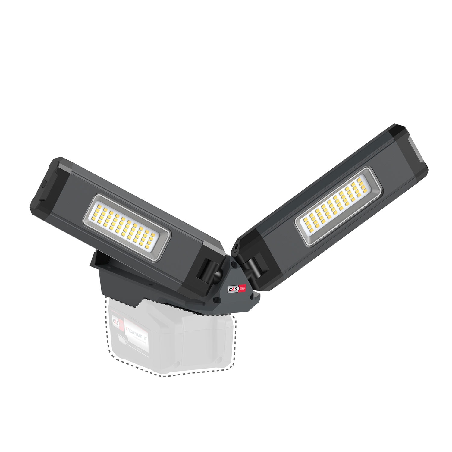 Scangrip Strålkastare Duo Connect, 2500lm