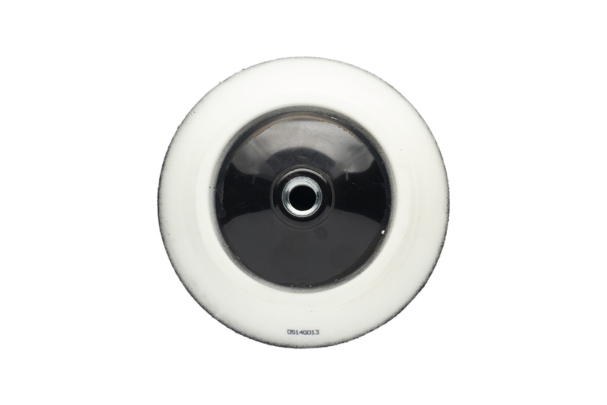 Mirka Støtteskive 135mm M14 Grip Soft hvit, for polering