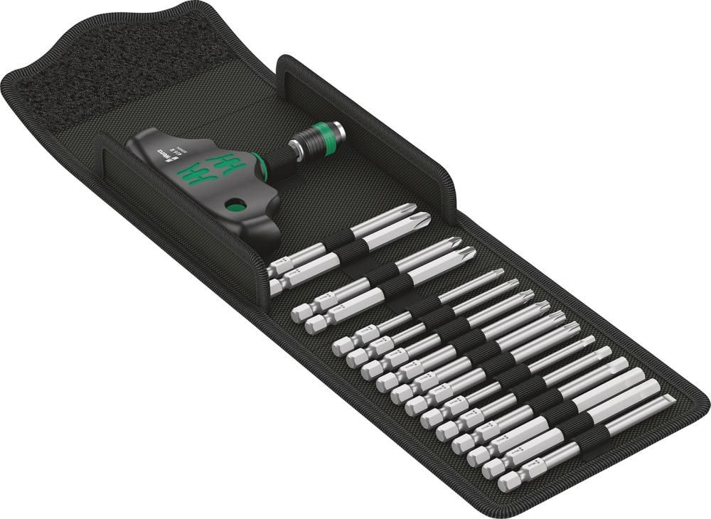 Wera Bit skrutrekkersett KK400 17 deler