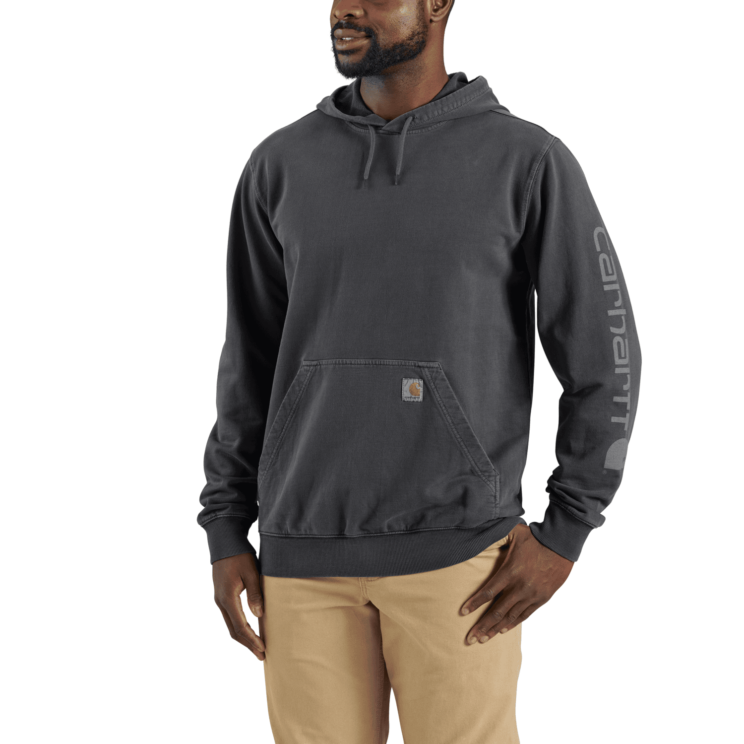 Carhartt Durham GarHerrt Dyed Logo Tröja Herr Shadow