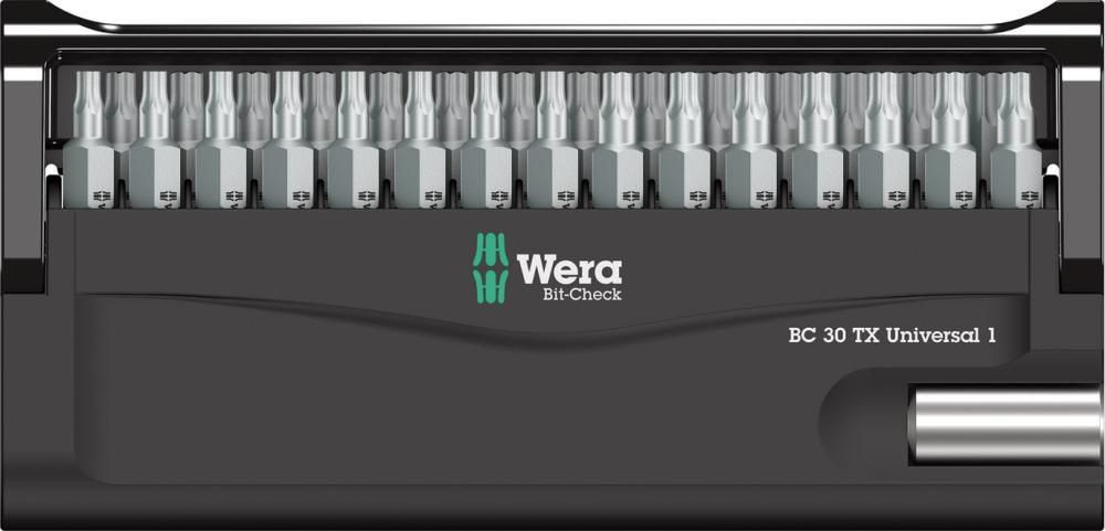 Wera Bitssett TX Universal 30 deler