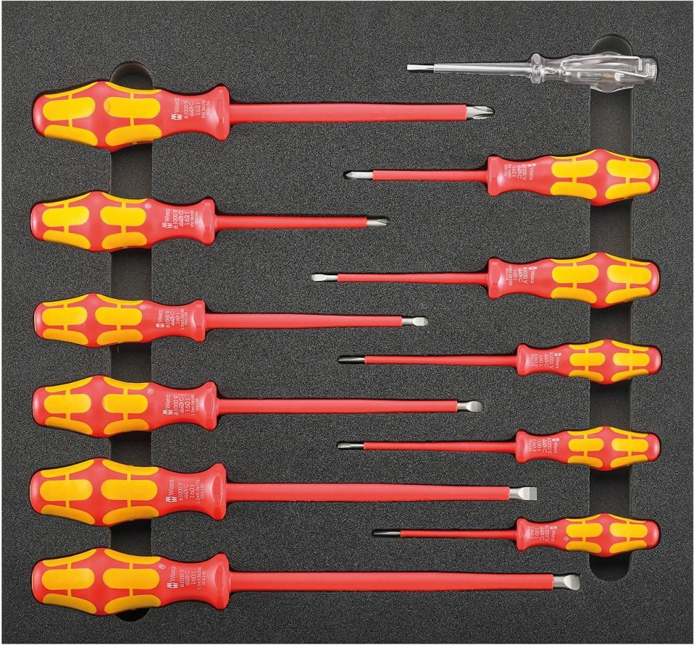 Wera Verktygsinsats 1/3 Skruvmejslar VDE