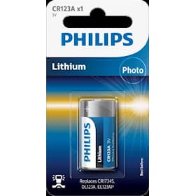 Philips Batteri Foto Lithium CR123A