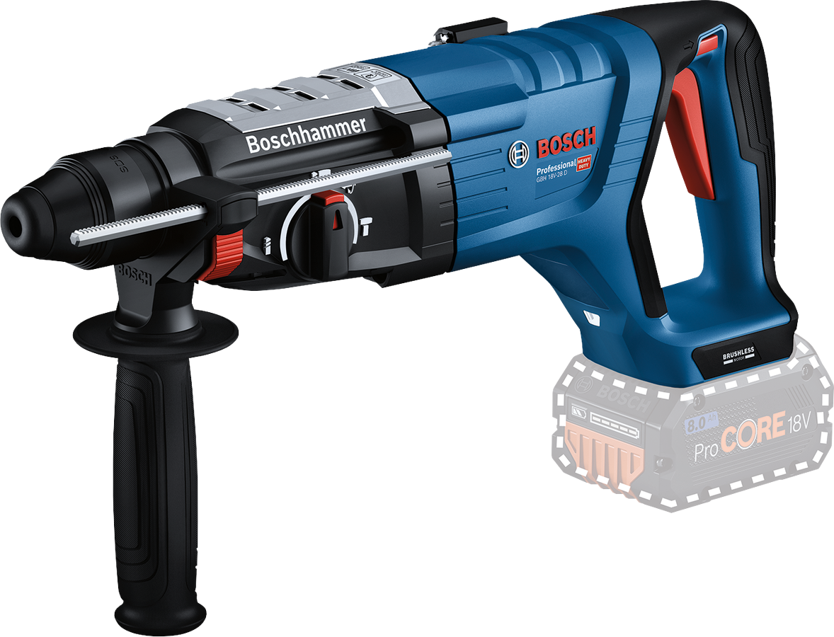 Bosch Borrhammare GBH 18V-28 D utan batteri & laddare