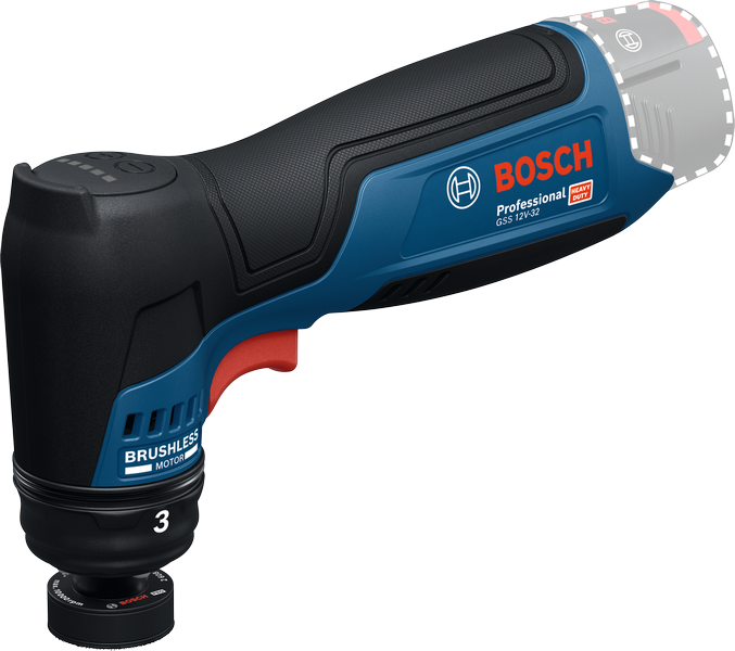 Bosch Planslip GSS 12V-32 Utan batteri & laddare