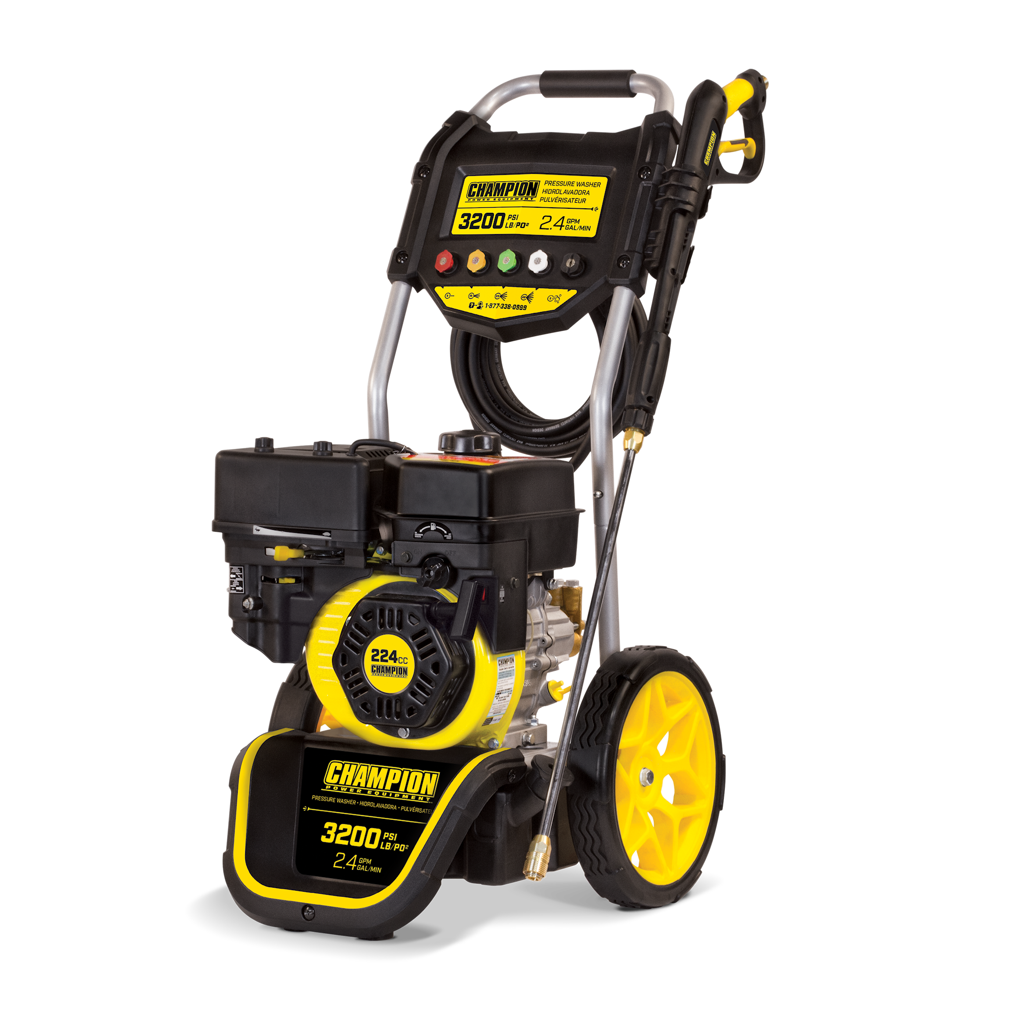 Champion bensindrevet høytrykkspyler, 220 bar