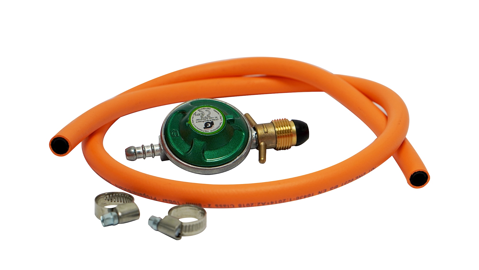 Cozze® regulatorsats med regulator, slang 1,1 meter och fästrem SE