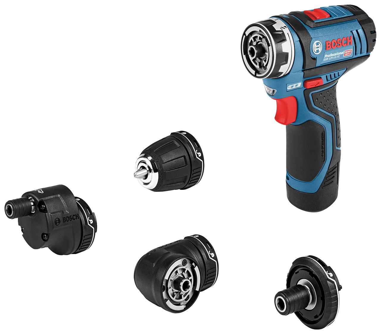 Bosch GSR12V-15 Fc 2X2,0 4Xbor Lb Skruvdragare