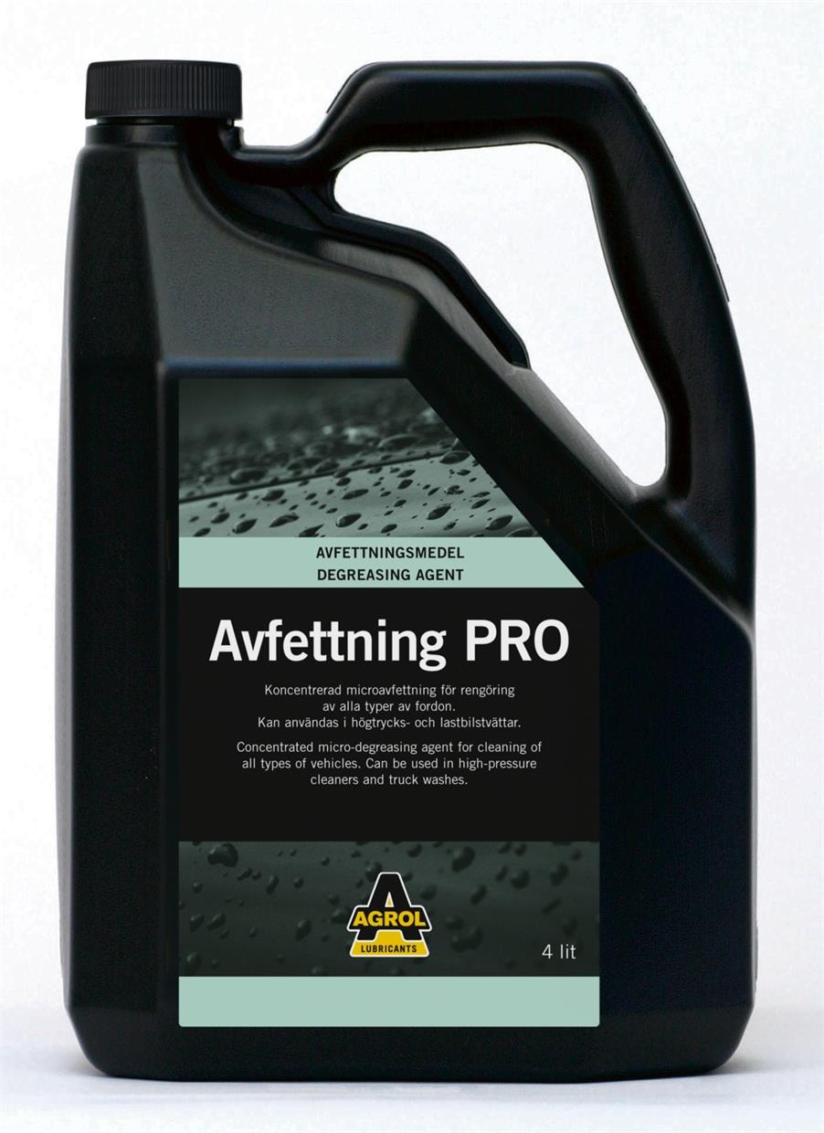 Agrol Avfettning Pro 4 liter