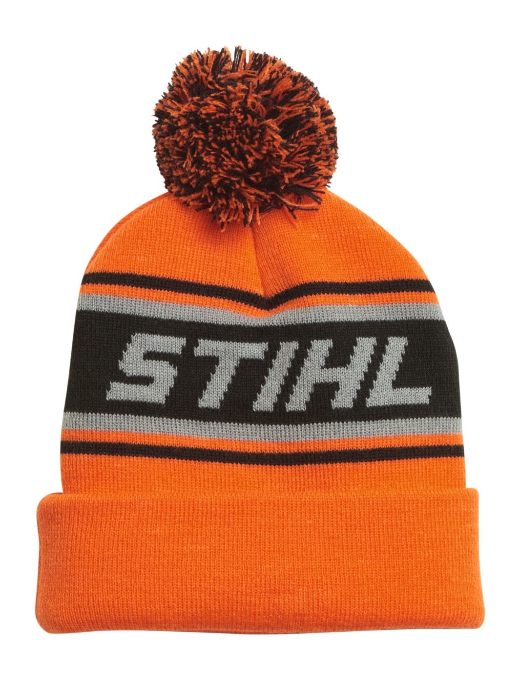 Stihl Pompom strikket lue