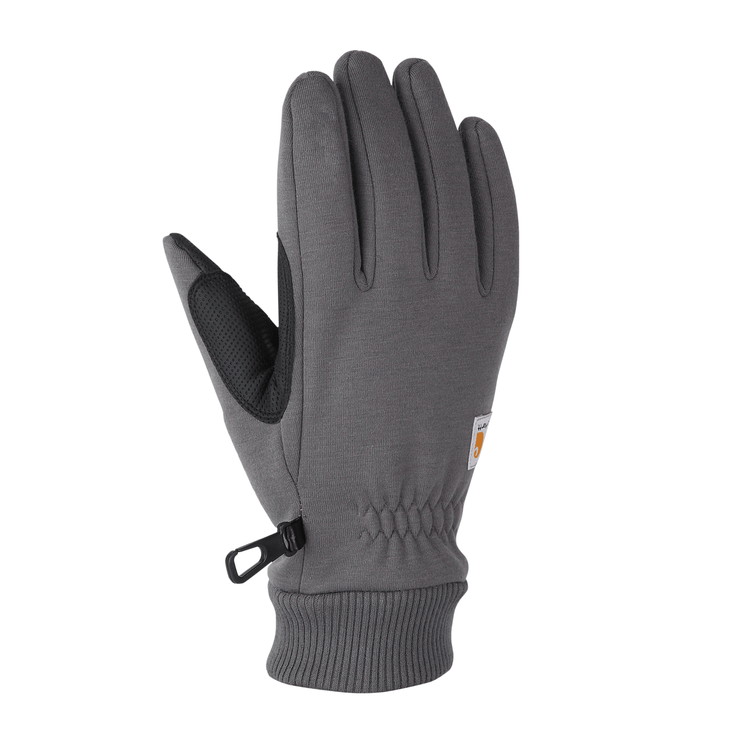 Carhartt Wind Fighter™ Thermal-Lined Fleece Touch-Sensitive Knit Cuff Handskar Herr Carbon Heather