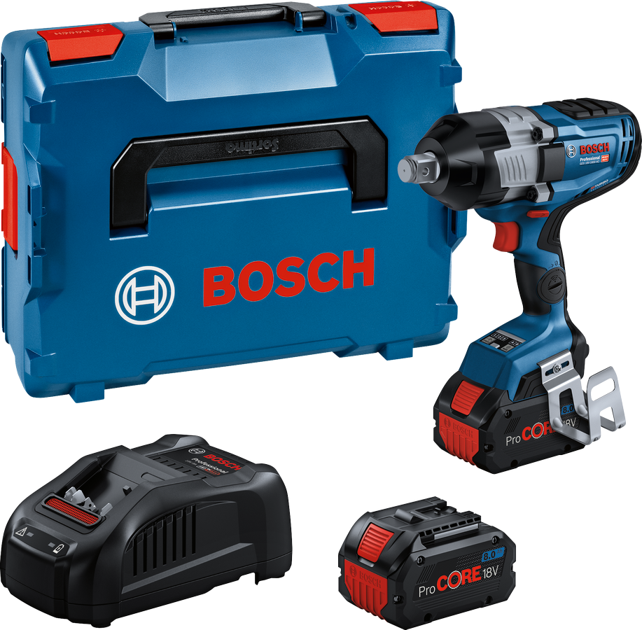 Bosch Mutterdragare Gds18V-1600 Hc 2Xpc8Ah Lb